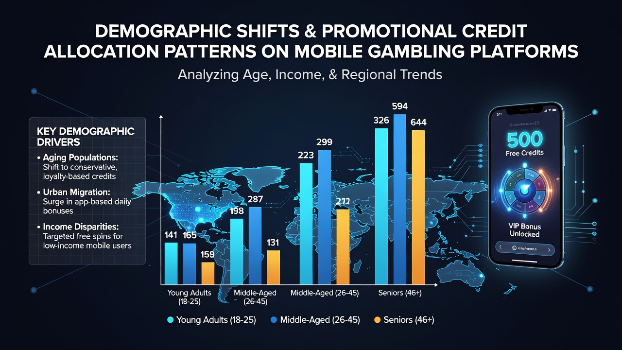 How Demographic Shifts Influence Promotional Credit Allocation Patterns Across Mobile Gambling Platforms